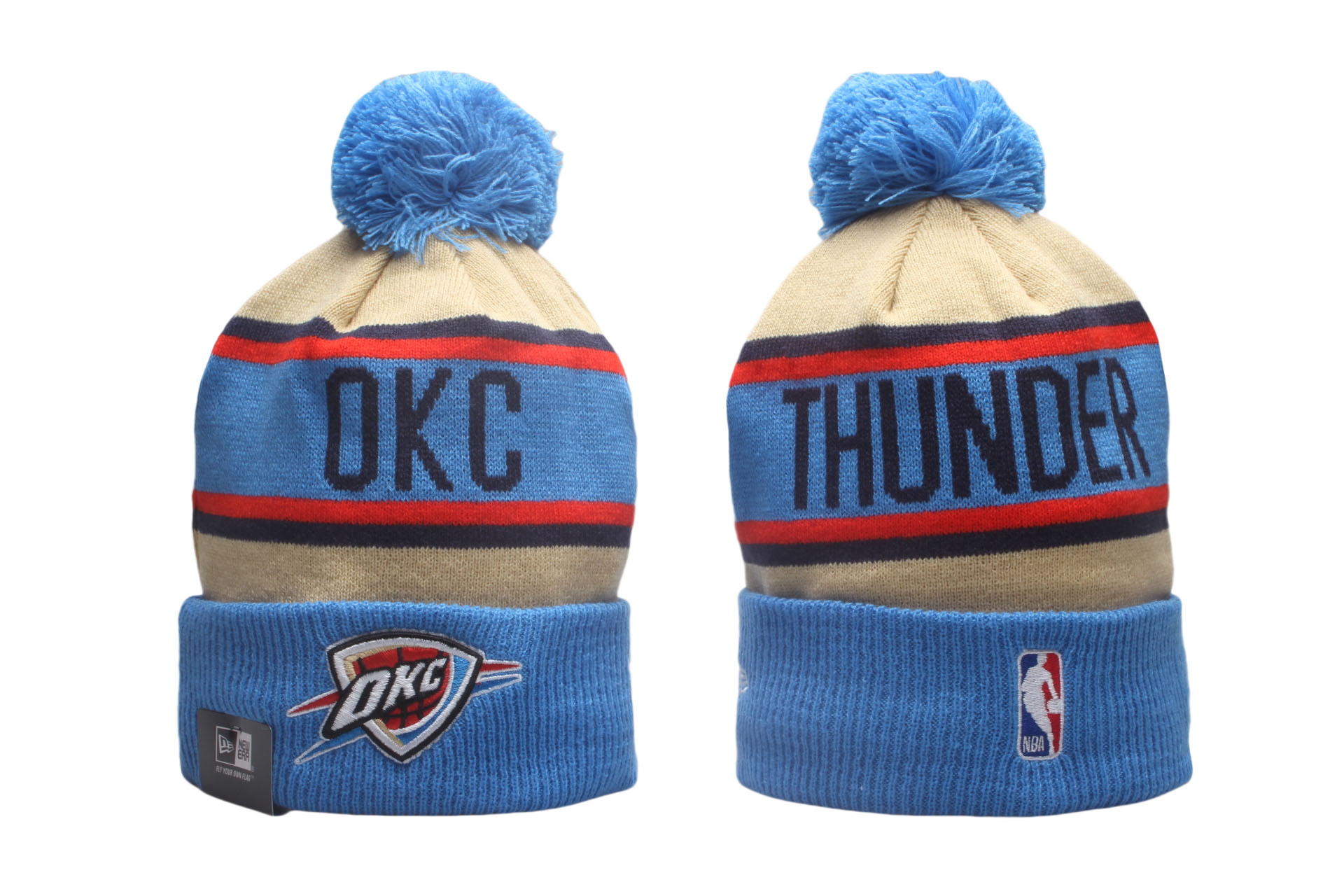 2024 NBA Oklahoma City Thunder beaines->->Sports Caps